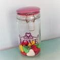 50% off Large Kilner Storage Jar with Love text